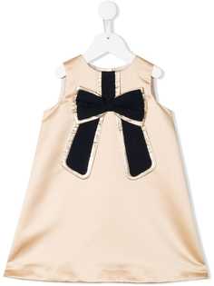 Hucklebones London bow sleeveless shift dress