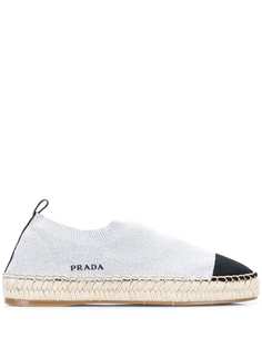 Prada knitted style espadrilles