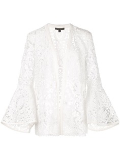 Alberto Makali sheer lace jacket