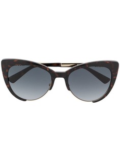 Moschino Eyewear tortoiseshell cat eye sunglasses