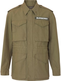 Burberry куртка с логотипом