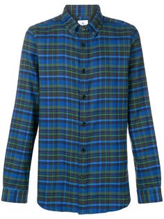 Ps By Paul Smith рубашка в клетку на пуговицах