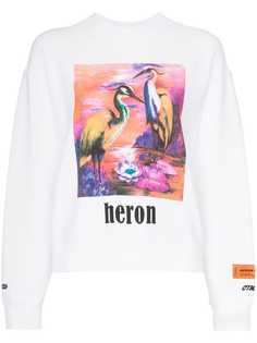 Heron Preston толстовка Heron с принтом