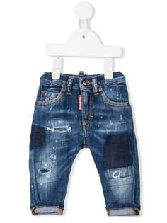 Dsquared2 Kids состаренные джинсы