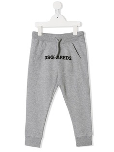 Dsquared2 Kids спортивные брюки с принтом логотипа