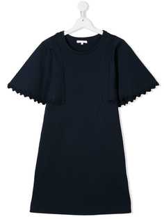 Chloé Kids платье мини с короткими рукавами