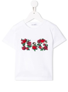 Dolce & Gabbana Kids футболка с логотипом