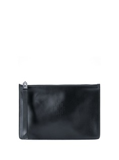 Marcelo Burlon County Of Milan logo print clutch bag