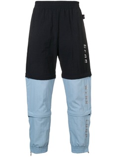 Gcds bicolour track trousers