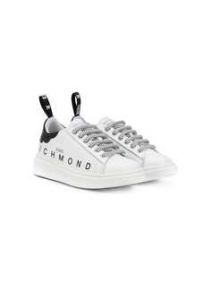 John Richmond Junior logo low-top sneakers