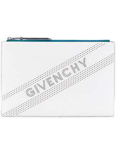 Givenchy logo-print clutch