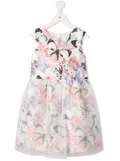 Charabia платье с принтом бабочек