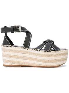Loewe Gate wedge sandals