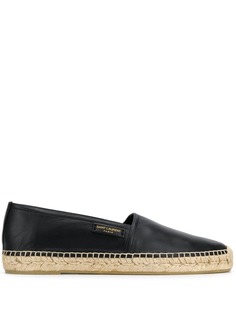 Saint Laurent leather espadrilles