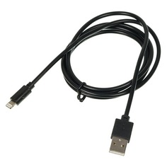 Кабель DIGMA USB A (m) - Lightning (m), 1.2м, черный
