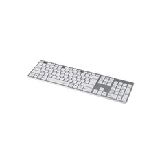 Клавиатура Hama Rossano механическая белый/серебристый USB slim