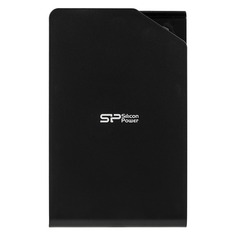 Внешний жесткий диск SILICON POWER Stream S03, 2Тб, черный [sp020tbphds03s3k]