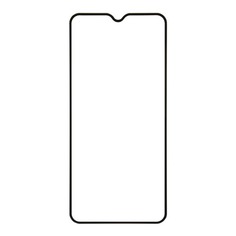 Защитное стекло для экрана REDLINE для OnePlus 6T, 1 шт, черный [ут000016739]