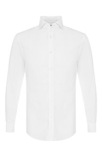 Хлопковая сорочка с воротником кент Ralph Lauren