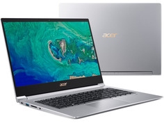 Ноутбук Acer Swift 3 SF314-55G-53B0 Silver NX.H3UER.001 (Intel Core i5-8265U 1.6 GHz/8192Mb/256Gb SSD/nVidia GeForce MX150 2048Mb/Wi-Fi/Bluetooth/Cam/14.0/1920x1080/Linux)