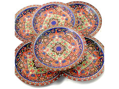 Одноразовые тарелки Эврика N 29 Разноцветная 190mm 6шт 96974 Evrika