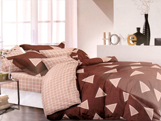 Постельное белье Amore Mio BZ Jacob BR Комплект 1.5 спальный Сатин 7558