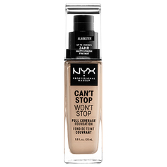 Основа тональная для лица NYX PROFESSIONAL MAKEUP CANT STOP WONT STOP тон 02 Alabaster