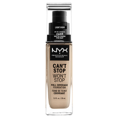 Основа тональная для лица NYX PROFESSIONAL MAKEUP CANT STOP WONT STOP тон 04 Light Ivory