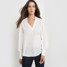 Блузка с V-образным воротником и широкими грушевид LA Redoute Collections