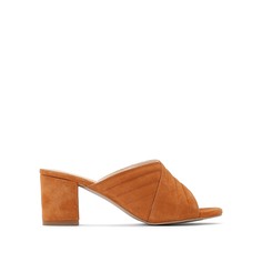 Туфли без задника кожаные LA Redoute Collections