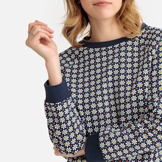Свитшот с цветочным рисунком и рукавами реглан LA Redoute Collections