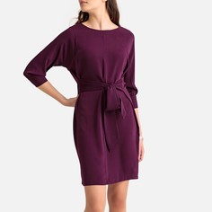 Платье с ремешком и рукавами ¾ LA Redoute Collections