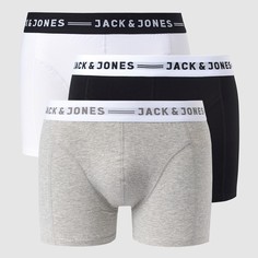 Комплект из 3 трусов-боксеров Jack & Jones