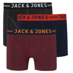 Комплект из 3 трусов-боксеров Jack & Jones