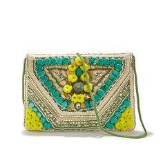 Сумка-клатч с отделкой бисером и вышивкой CUZCO WALLET Antik Batik