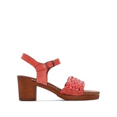 Босоножки кожаные на каблуке TRESSIE Kickers