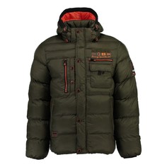 Куртка CITERNIER средней длины, с капюшоном, демисезонная модель Geographical Norway