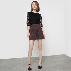 Шорты с металлизированными нитями LA Redoute Collections