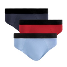 3 трусов-слипов однотонных LA Redoute Collections
