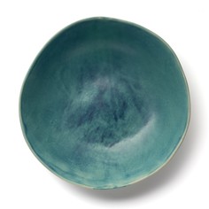 Тарелка глубокая из керамики, покрытой глазурью Akemi Am.Pm.