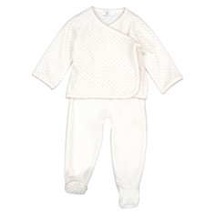 Пижама из велюра, 0-2 лет LA Redoute Collections