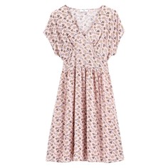 Платье расклешенное с цветочным рисунком LA Redoute Collections