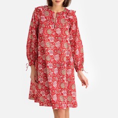 Платье с рисунком и длинными рукавами JODY DRESS Antik Batik