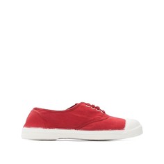 Кеды тканевые на шнуровке Bensimon