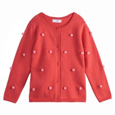 Кардиган с помпонами 3-12 лет LA Redoute Collections