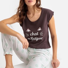 Пижама 100% хлопок LA Redoute Collections