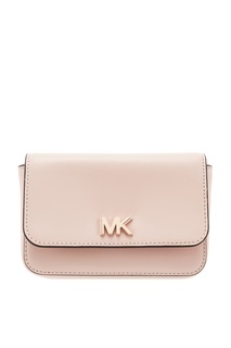 Светло-розовая сумка на пояс Mott Michael Kors