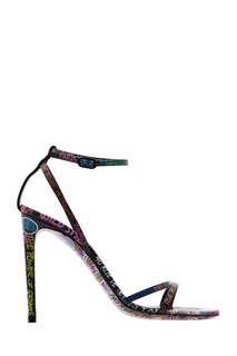 Кожаные босоножки Graffiti Balenciaga