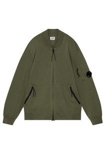 Бомбер цвета хаки с линзой C.P. Company