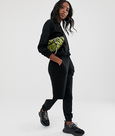 Спортивный костюм из свитшота и джоггеров с завязкой ASOS DESIGN Tall Ultimate - Черный